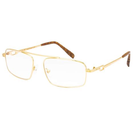 18k gold glasses frames men's.